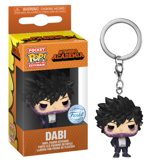 MY HERO ACADEMIA Pocket Pop Keychains Dabi (Hideout)