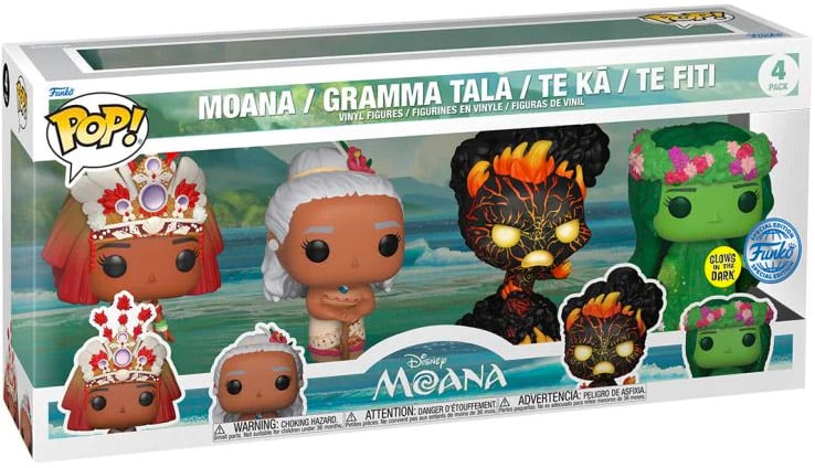 Moana: A Lenda do Fim do Mundo - Pack de 4 (Edição Especial)