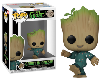 I AM GROOT POP N° 1192 Groot PJs (Dancing) Funko