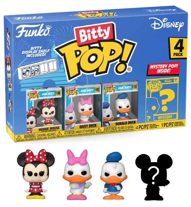 bitty pop disney 4 pack series 2
