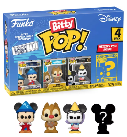 bitty pop disney 4 pack series 3