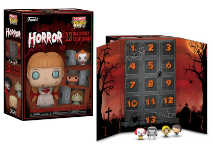 pocket pop horror 13 day spooky countdown calendar