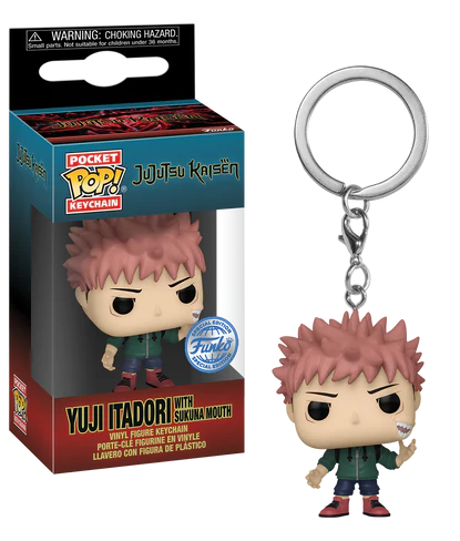 JUJUTSU KAISEN Pocket Pop Keychains Yuji Itadori (Bouche Sukuna)