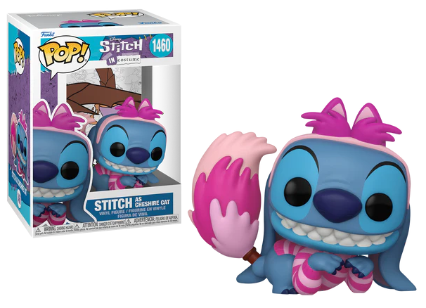 Pop! Stitch en Chat du Cheshire