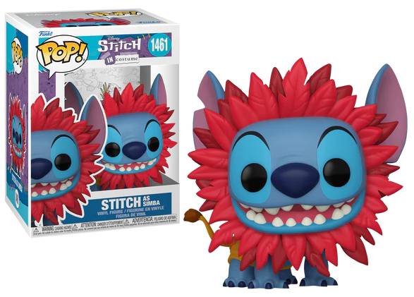 ¡Estallido! Stitch como Simba 