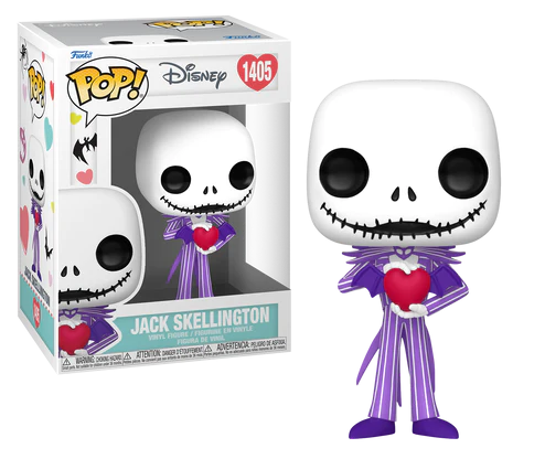 Pop! Jack Skellington avec Cœur de St Valentin