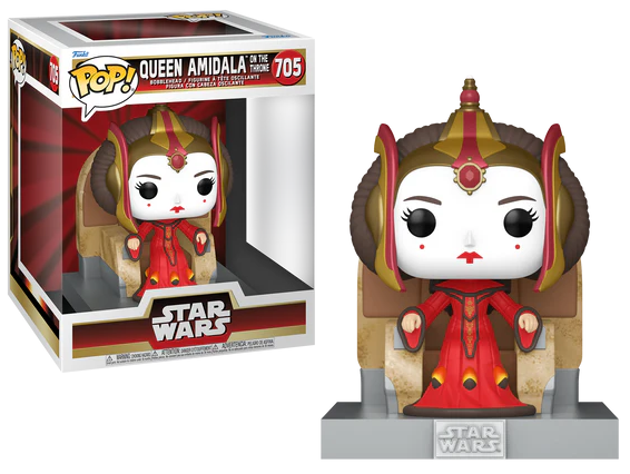 ¡Estallido! La reina Amidala de lujo en el trono