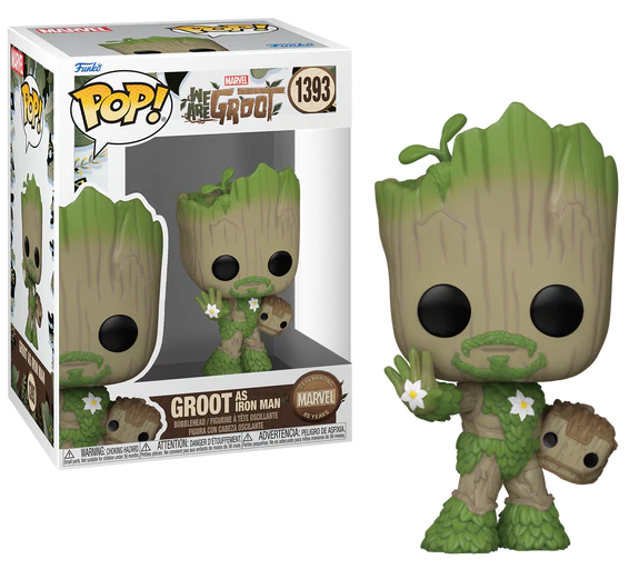 Pop! Groot en Iron Man