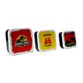 Set van 3 Jurassic Park lunchboxen - Isla Nublar