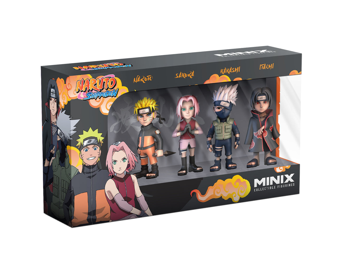 Pack 4 figurines - Naruto Shippuden