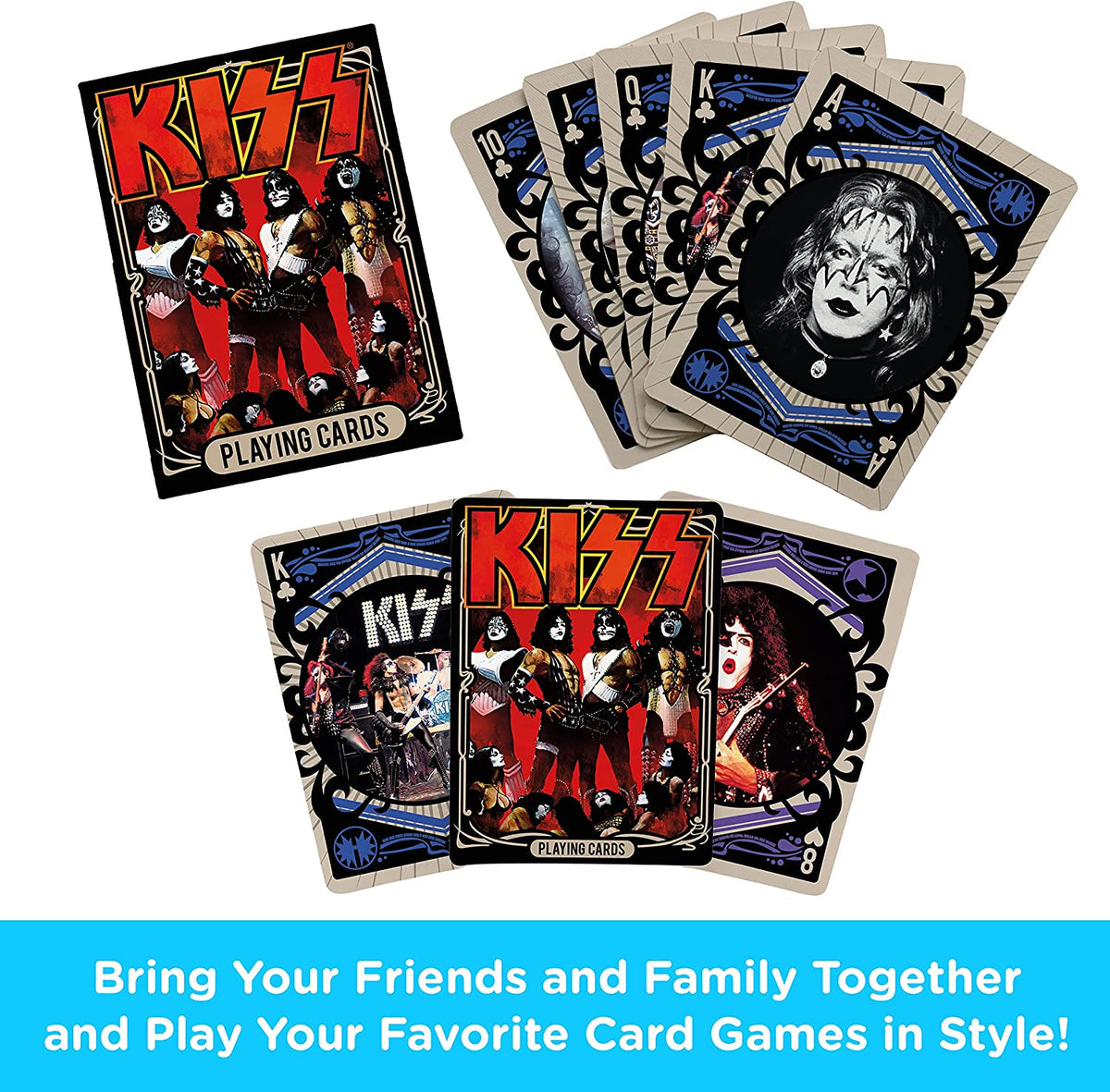 Jeu de Cartes KISS - Photos