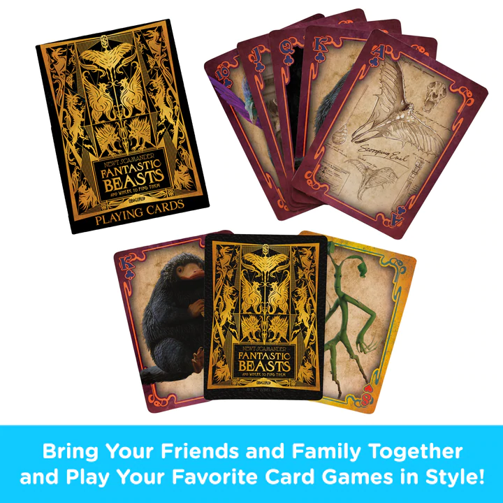 Jeu de Cartes Les Animaux Fantastiques