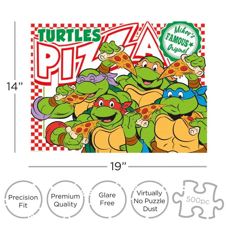Puzzle Tartarughe Ninja - Pizza - 500 pezzi
