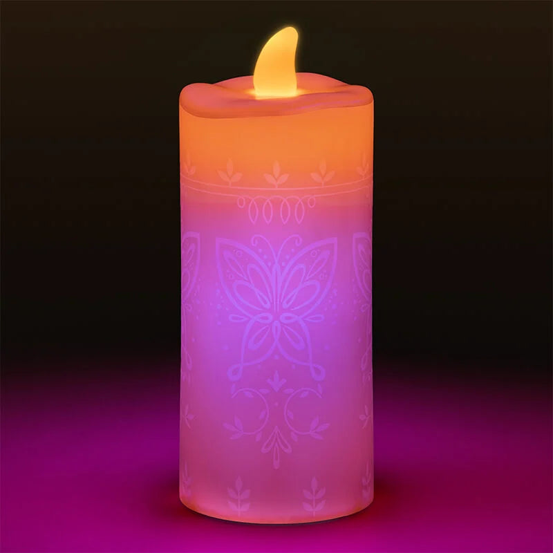 Lampe avec Télécommande Encanto - Bougie et Papillon