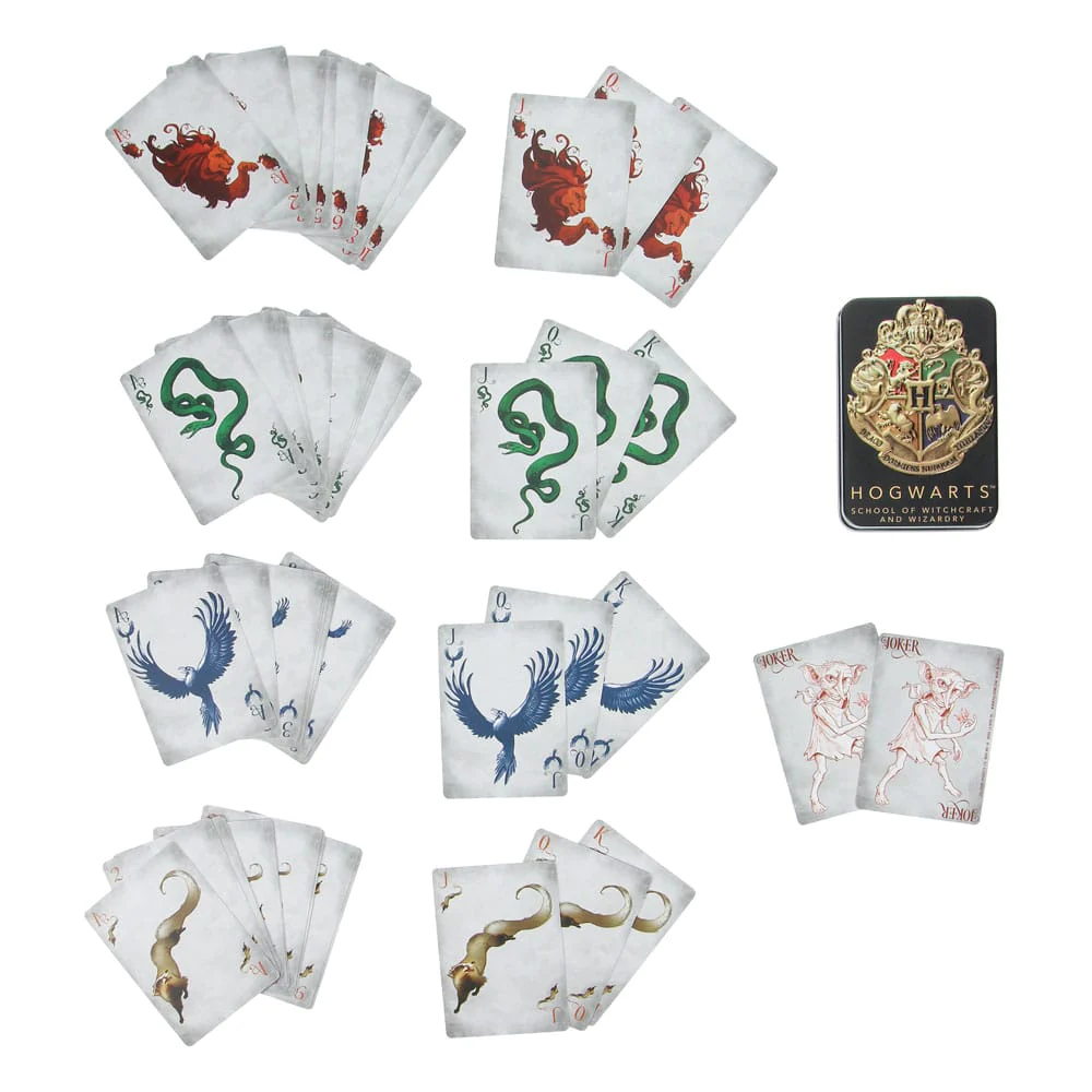 Baralho de cartas Harry Potter - Hogwarts 