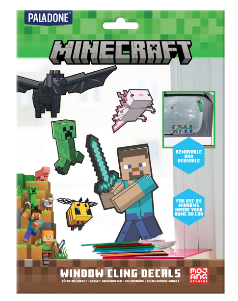 Autocolantes aderentes para Minecraft Windows