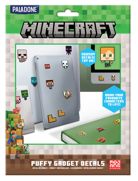 Gadget Decals Minecraft - Puffy - VOORBESTELLEN*