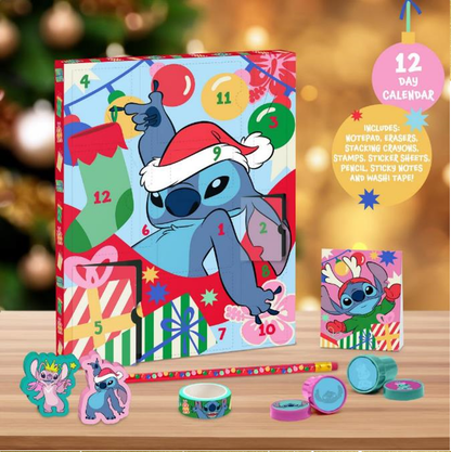 LILO & STITCH Stationery Calendrier de l'Avent 12 jours