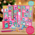Lilo & Stitch Stationery Advent Calendar - 24 Days