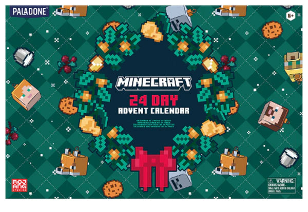 Calendário do Advento Minecraft - 24 dias
