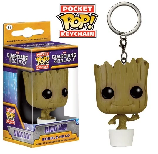 ¡Estallido! Llavero Groot bailando