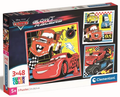 DISNEY - Cars - Set 3 Puzzle 48P