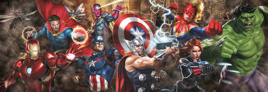 Marvel Panorama Puzzle - Avengers
