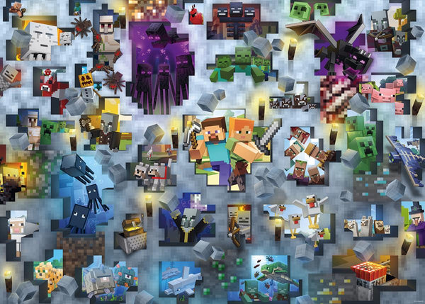 Minecraft-puzzel