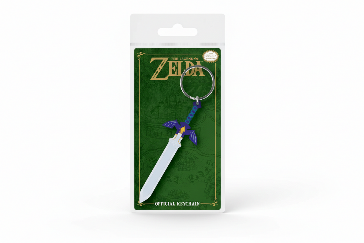 Porta-chaves de The Legend of Zelda - Espada Mestra 