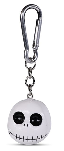 Portachiavi 3D Jack Skellington - Testa 
