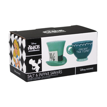 Alice in Wonderland Salt &amp; Pepper - Mad Hatter