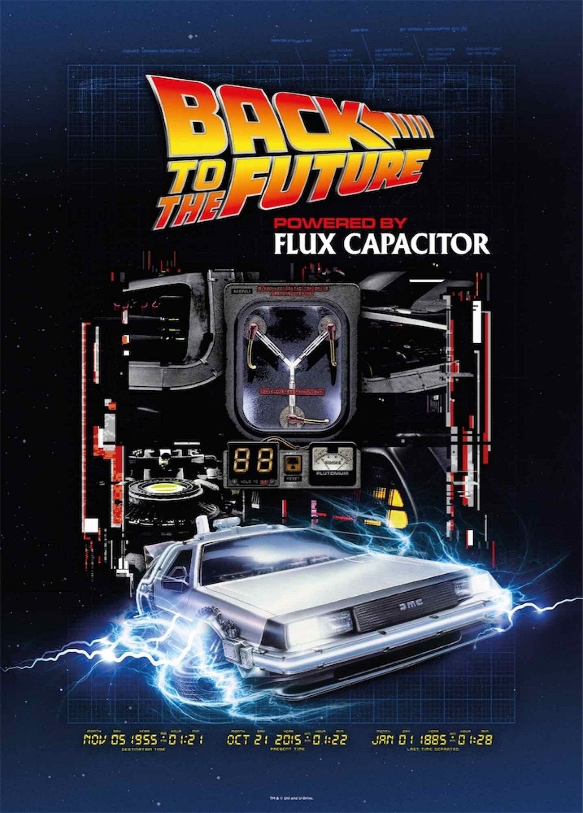 Puzzle Regresso ao Futuro - Capacitor de Fluxo