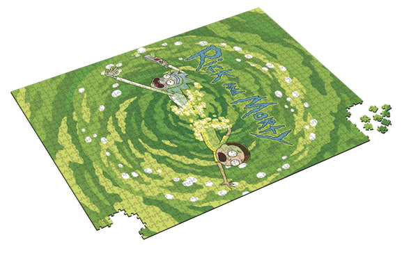 Rick & Morty-puzzel - Portaal