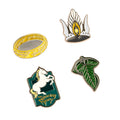 Set van 4 Lord of the Rings-speldjes