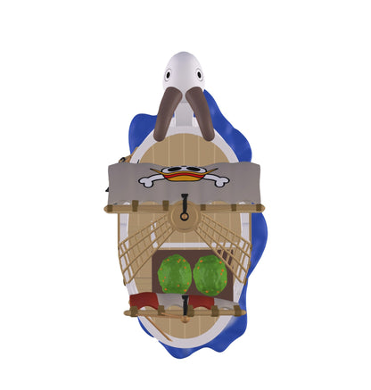 Reloj despertador con luz de One Piece - Merry Boat - PRE-ORDEN*