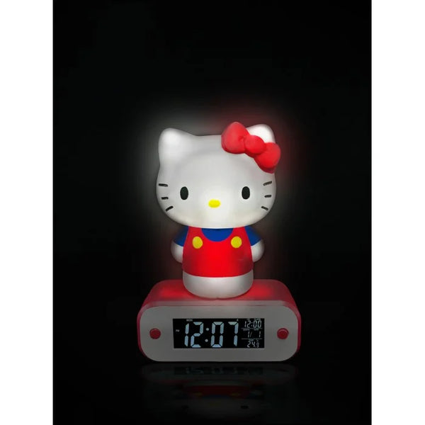 Despertador y lámpara de Hello Kitty
