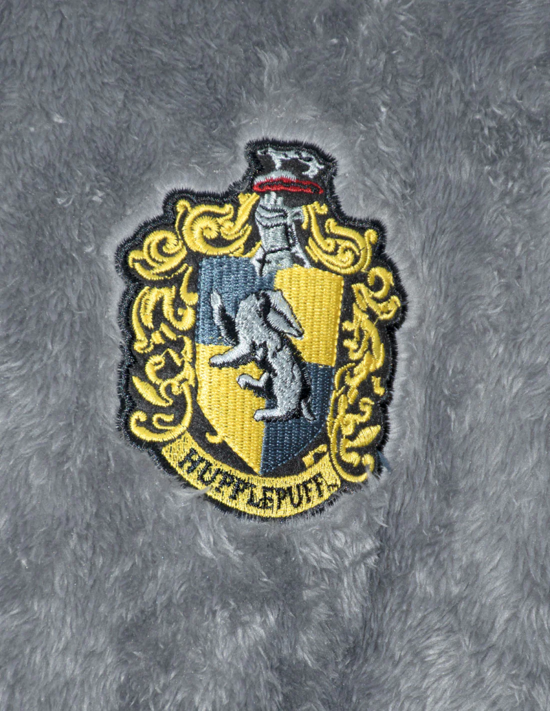 Fluffy Hooded Sweatshirt - Hufflepuff