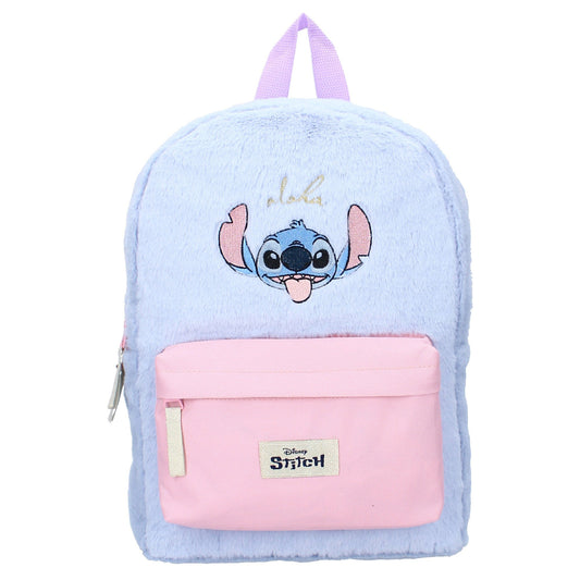 Mochila de piel de Stitch: amada incondicionalmente