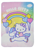 Hello Kitty Fleece Blanket - Unicorn