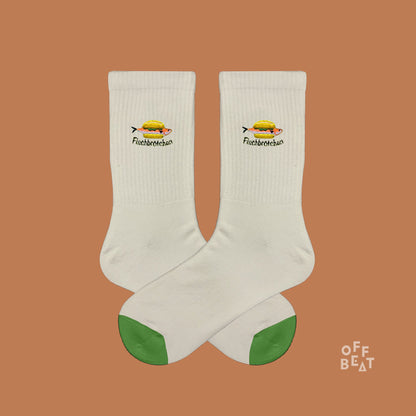 Chaussettes Brodées Fischbrötchen