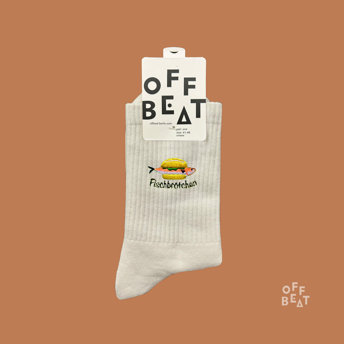 Chaussettes Brodées Fischbrötchen