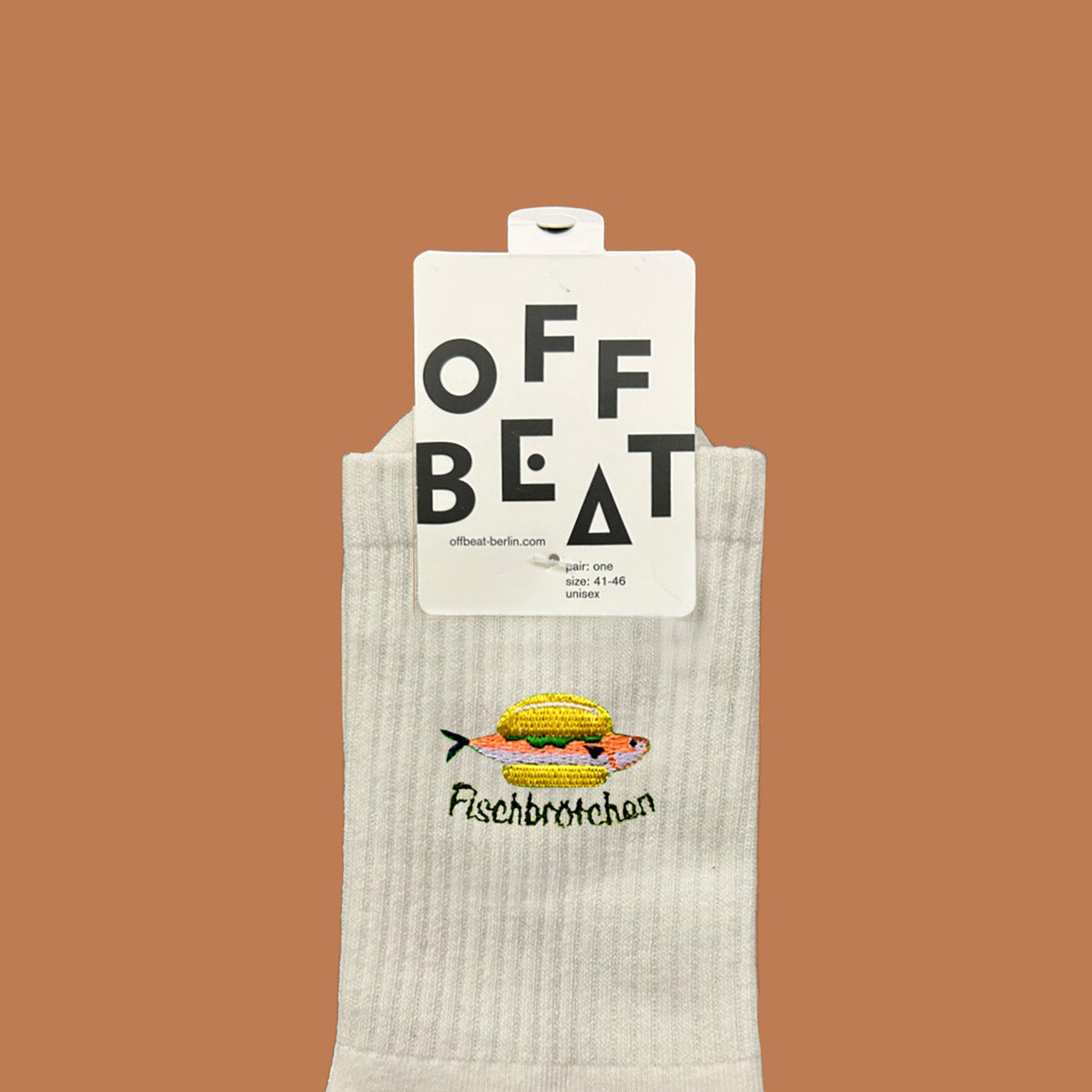 Chaussettes Brodées Fischbrötchen
