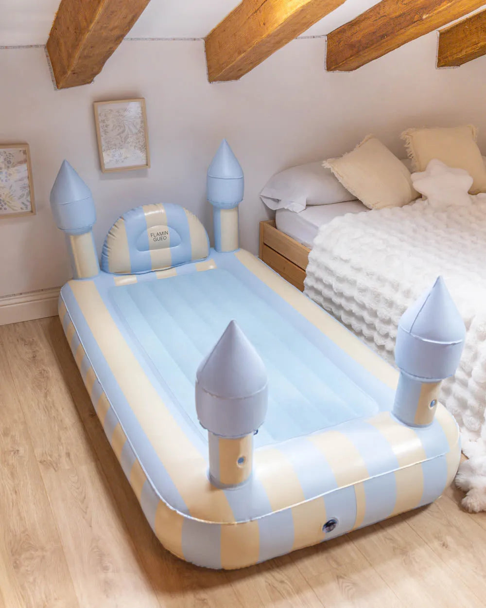 Colchón hinchable infantil - BROWNIE