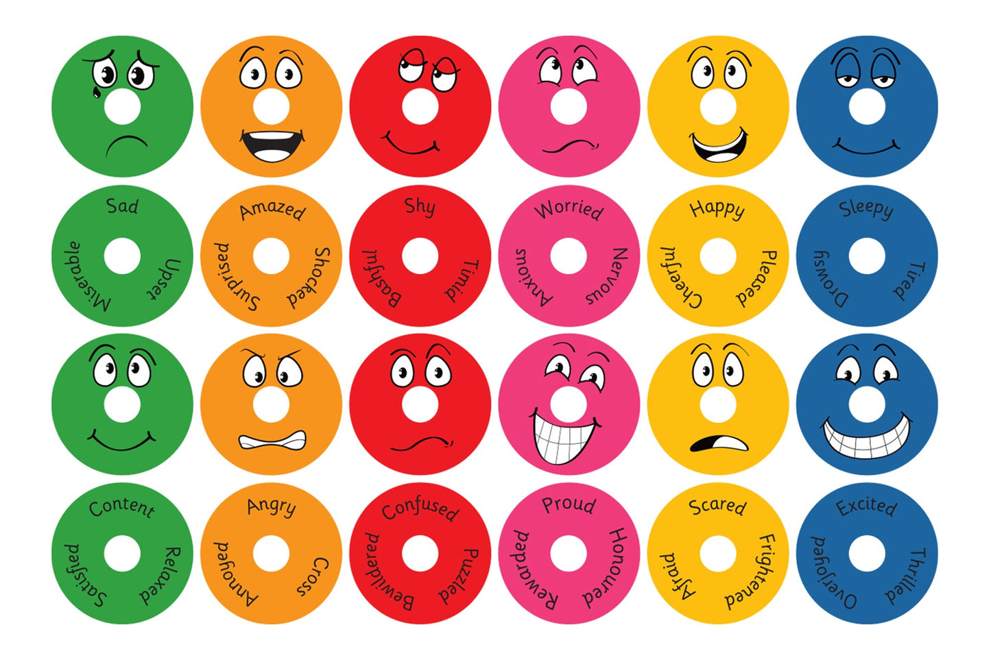 English Emotions™ Donut Cushions with Trolley