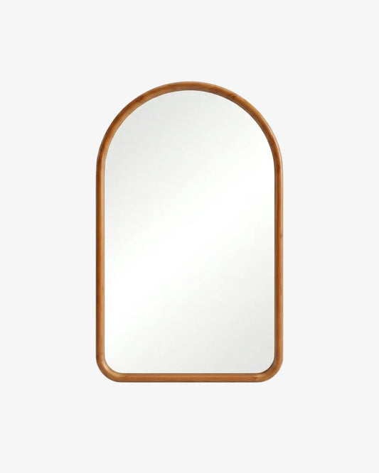 Espejo de pared arqueado madera - SYRA