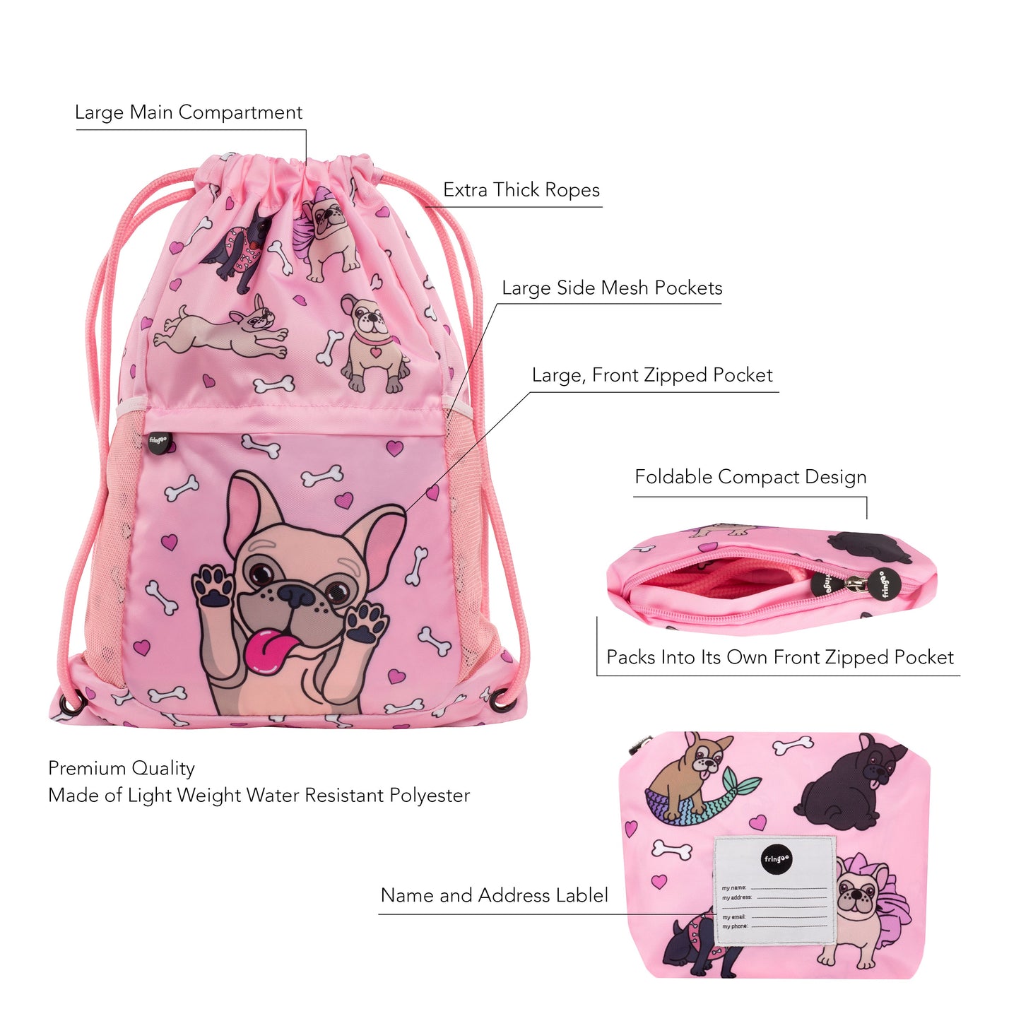 Sac à cordon – Frenchie World