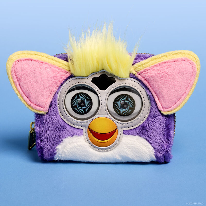 Furby pluche cosplay portemonnee met lenticulaire ritssluiting
