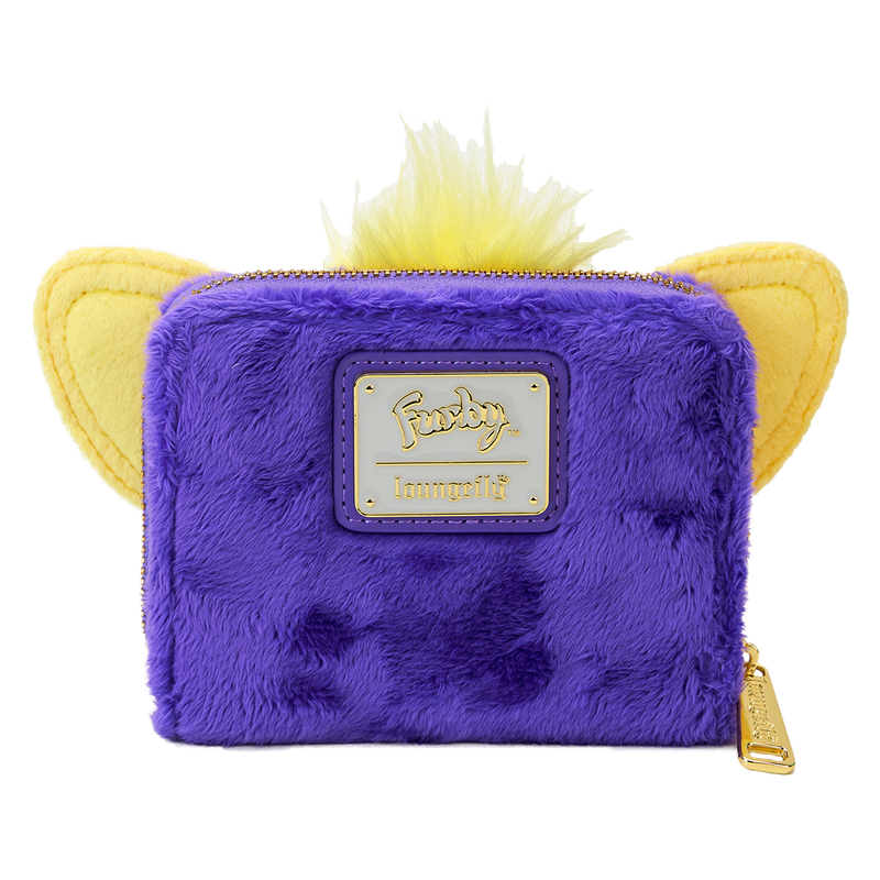 furby plush cosplay lenticular zip around wallet