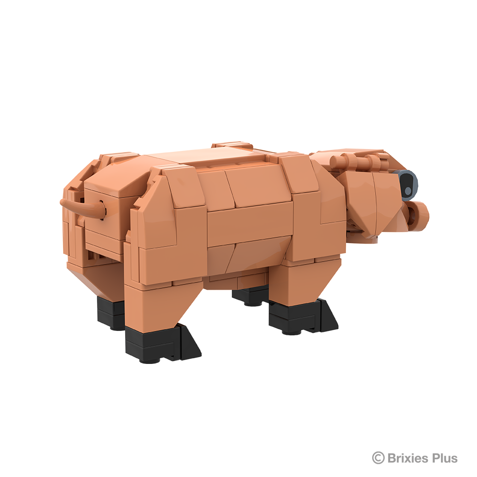 BRIXIES Plus Farmbuddies Schwein / Pig