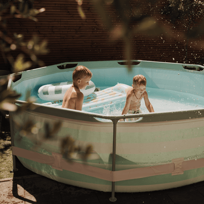 Frame Pool Round - Green/White - Essence - Ø 305 x 76 cm